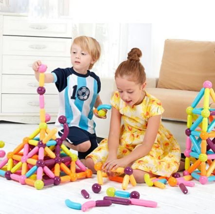 Clamese|Gioco educativo magnetico 64 pz